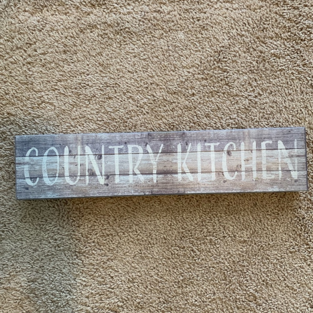 Country kitchen wall decor